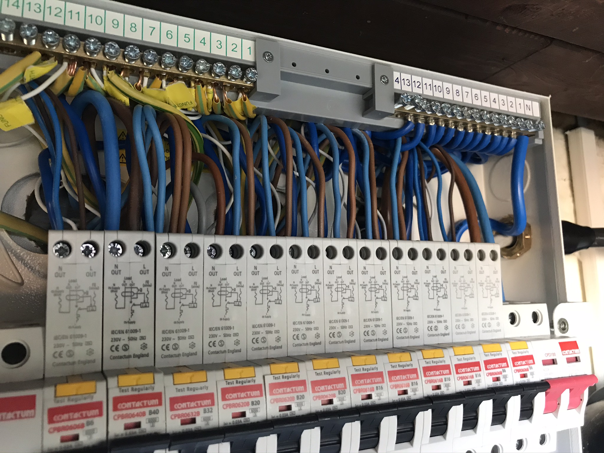 Close-up Electric wires