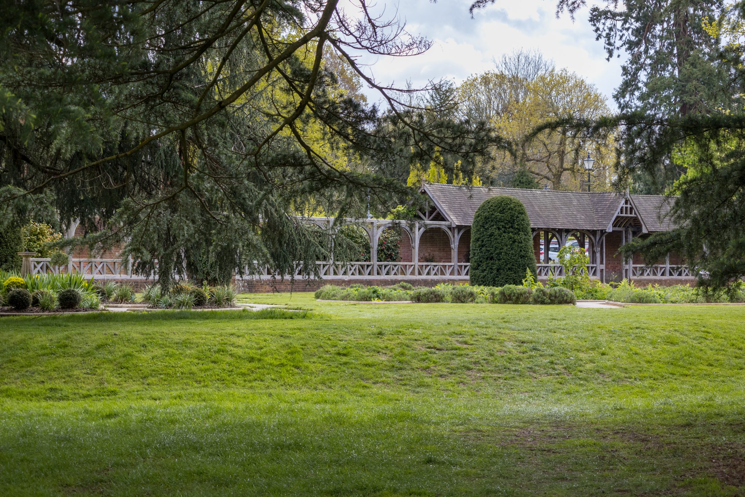Early Spring Day AT Worth Park Crawley West Sussex UK