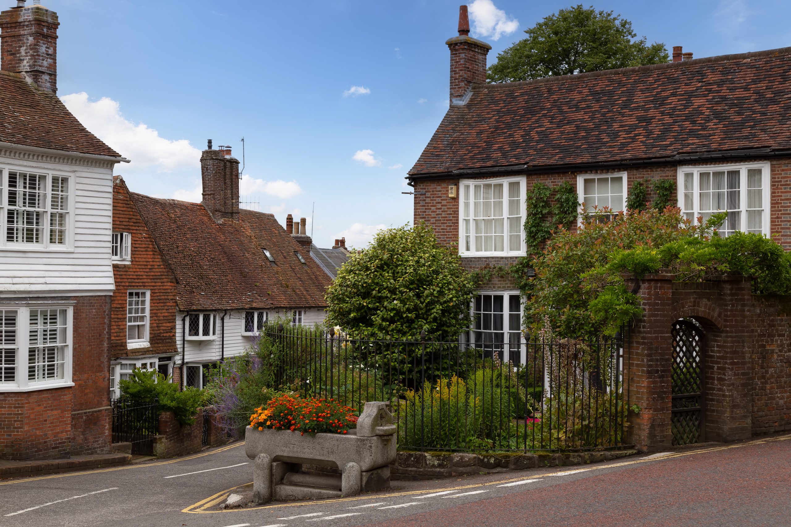 Picturesque British houses