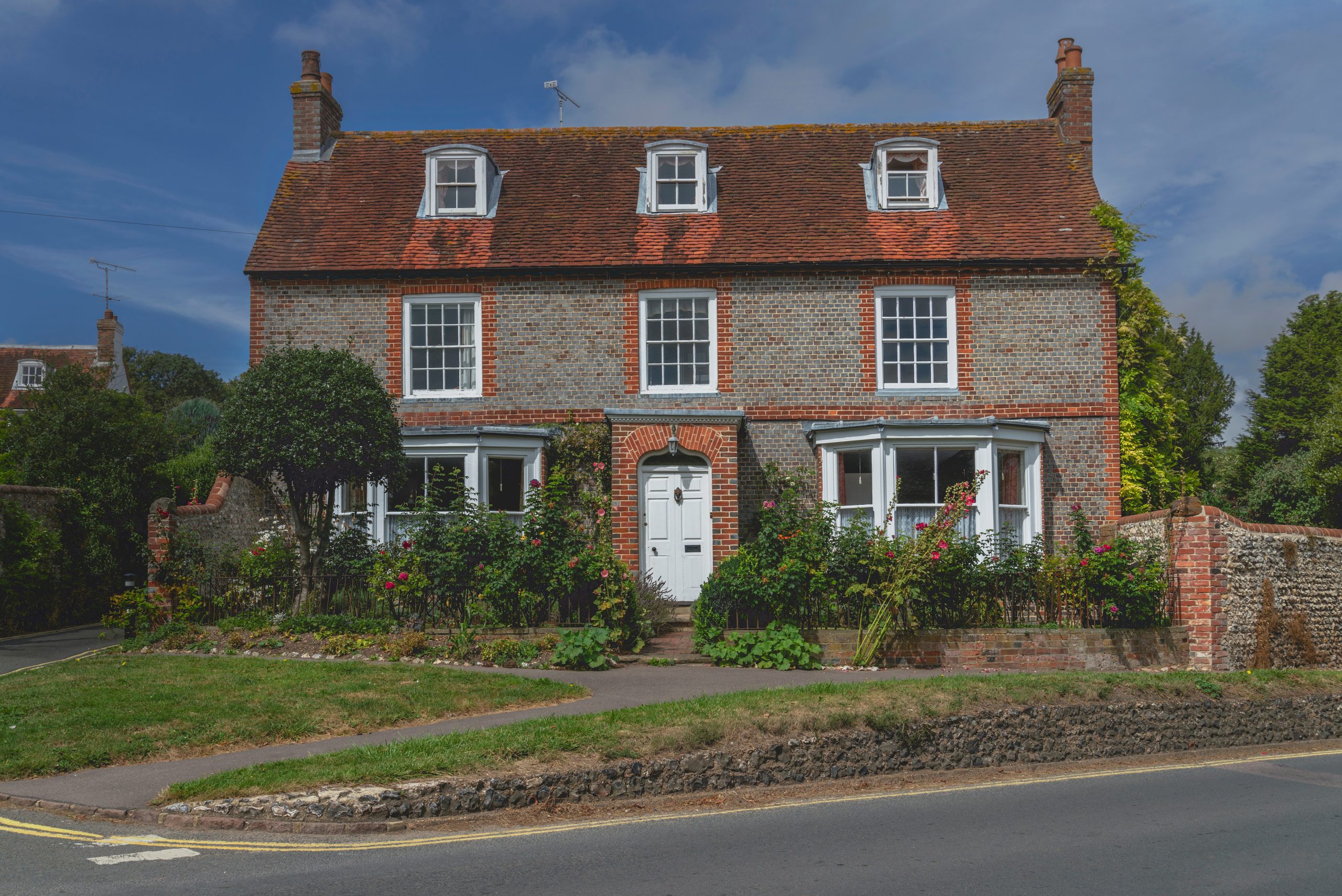 A cottage in an english village
